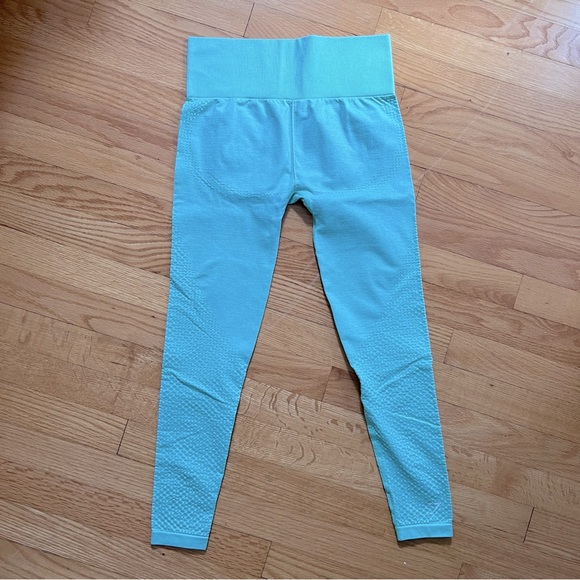 Gymshark Vital Seamless Leggings Sour Pistachio Marl - Picture 6 of 7